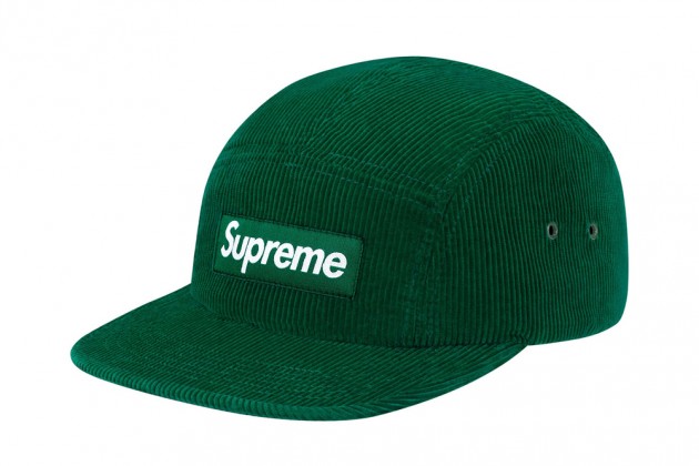 Dopeness: Supreme Releases the Corduroy Camp Cap & Croc Patch 5-Panel